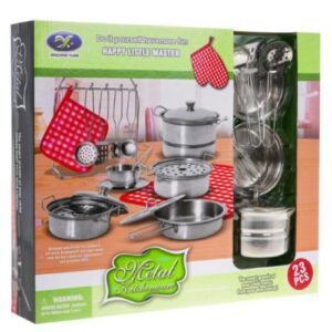 Metal Kitchenware – Set de cuisine 23 pièces