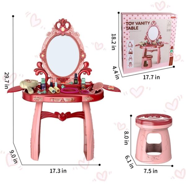 Dressing Table – Coiffeuse de Jeu avec Accessoires – Image 3