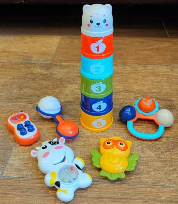 Baby Rattles – Coffret de Hochets et Jouets d’Éveil pour Bébé – Image 2