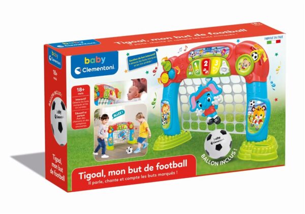 Baby Clementoni – Tigoal, mon but de football interactif