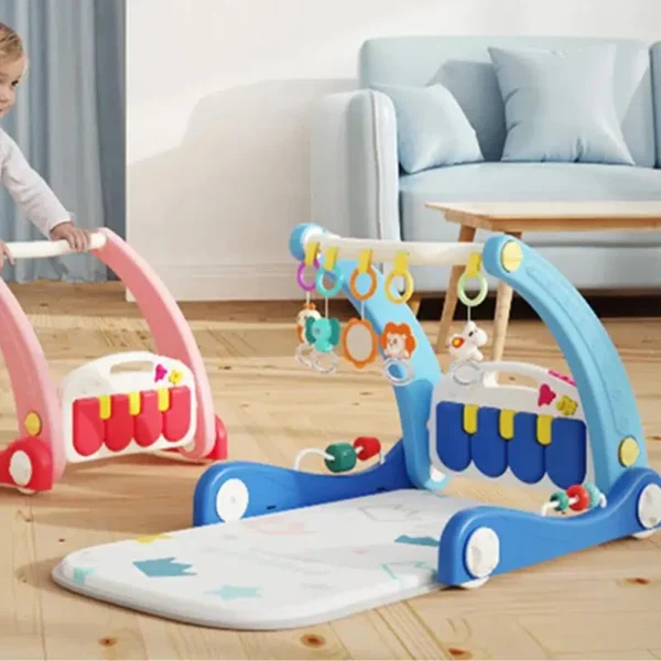 Trotteur 2 en 1 Huanger avec Tapis d'Eveil Musical – Image 6