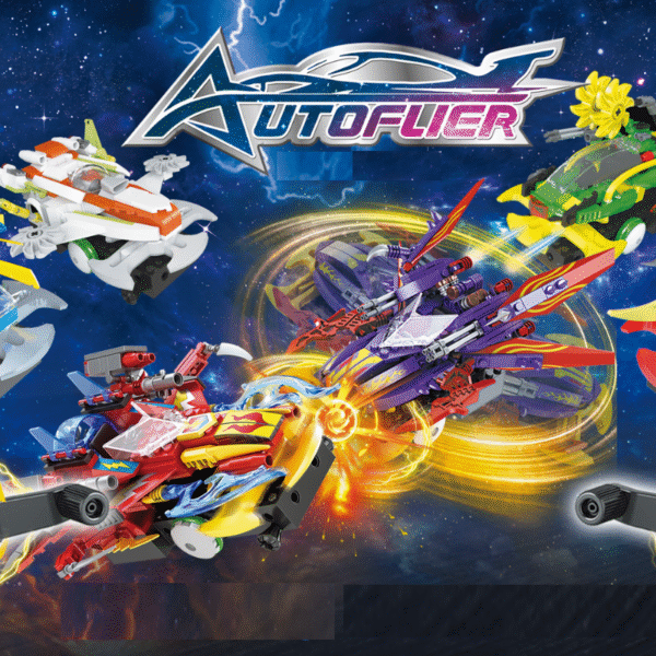 AutoFlyer X – Voiture Télécommandée Aérienne Transformable avec Ailes et Lumières LED – Image 5
