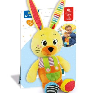 Benny le Lapin – Peluche Douce Éveil Bébé 0+ Mois