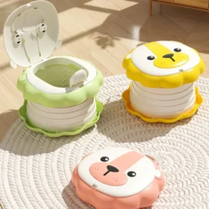 Pot pliable pour bébé en forme d’animal – Pot d’apprentissage portable