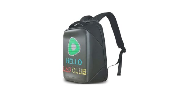 Sac à dos LED Pixel Display – Connecté via Smartphone – Image 2