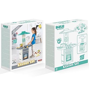 Cuisine interactive pour enfants – Dolu Kitchen Set – Image 2