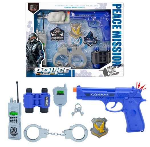Set de Police “Peace Mission” – Coffret Complet avec Accessoires de Policier