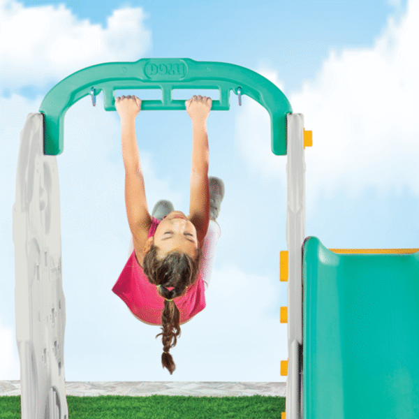 Aire de jeux multifonction avec toboggan et balançoire – Dolu Play Center 6 en 1 – Image 6