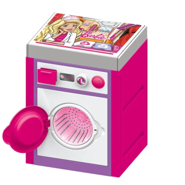Machine à Laver Barbie Électrique avec Effets Sonores et Lumineux – Image 2