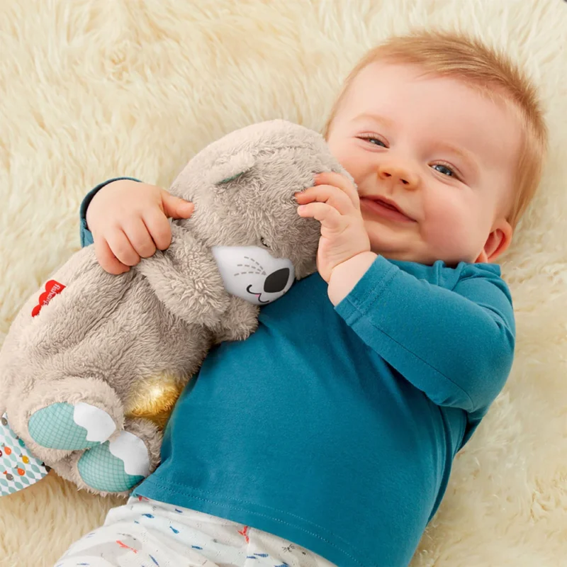 Ourson Respire & Rêve – Doudou Veilleuse Apaisante