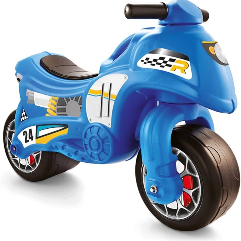 Moto Foot-to-Foot Racer – Bleu 24