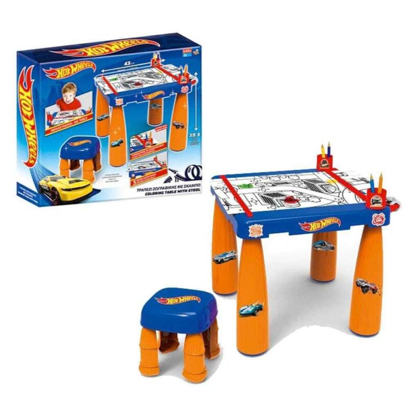 Table d’Activités Enfants – Hot Racing Play Set