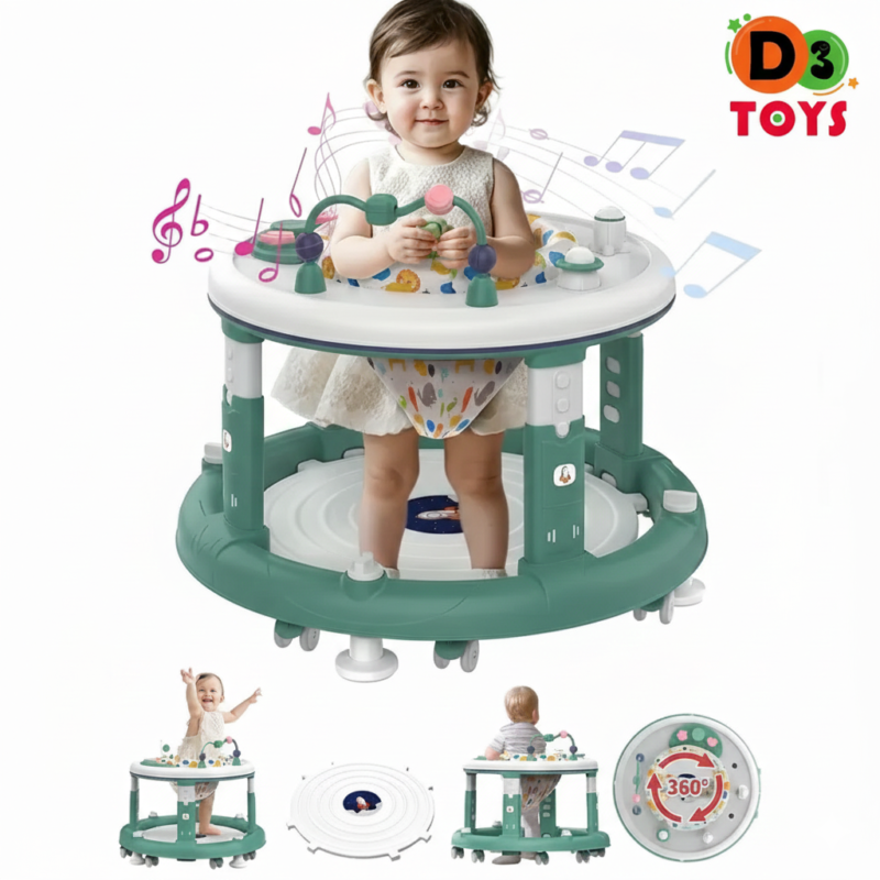 Trotteur bébé multifonction avec centre d’activités