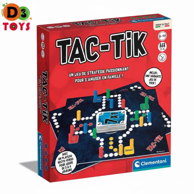 TAC-TIK | Jeu de Stratégie Familial