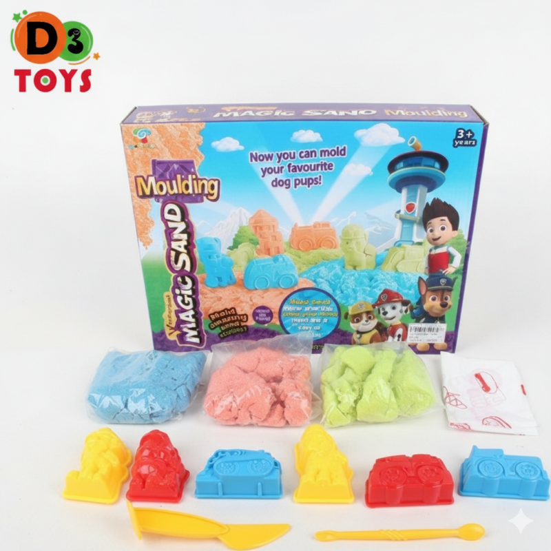 Kit Sable Magique Moulage – Modèles Figurines Chiens Paw patrol