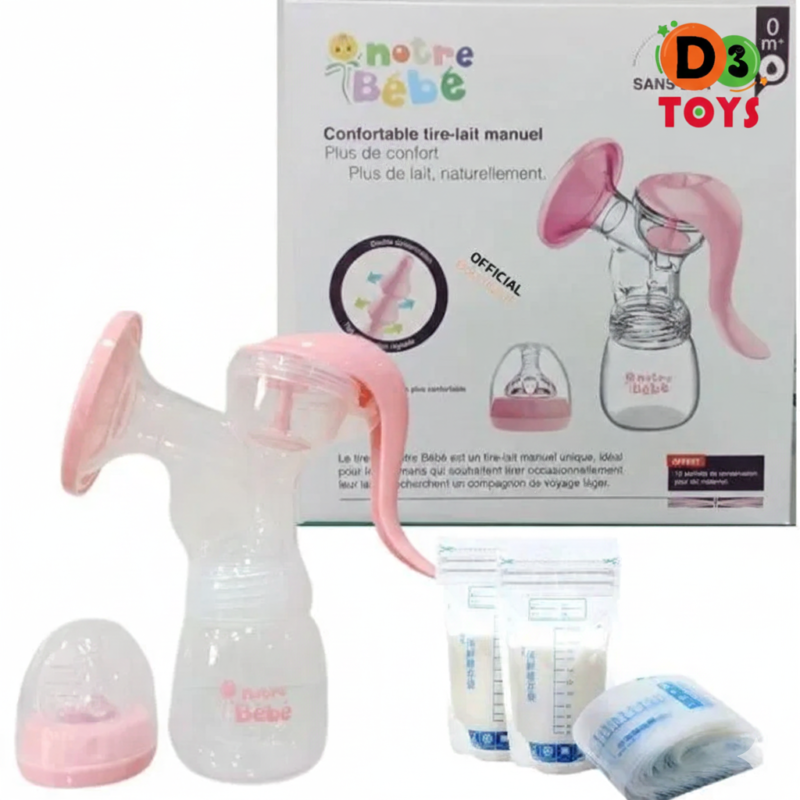 Tire-lait manuel Notre Bébé – Sans BPA