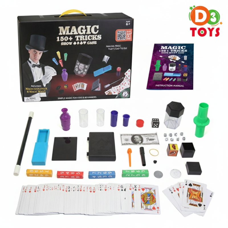 Coffret de Magie Enfant – Magic Show Case 150+ Tours
