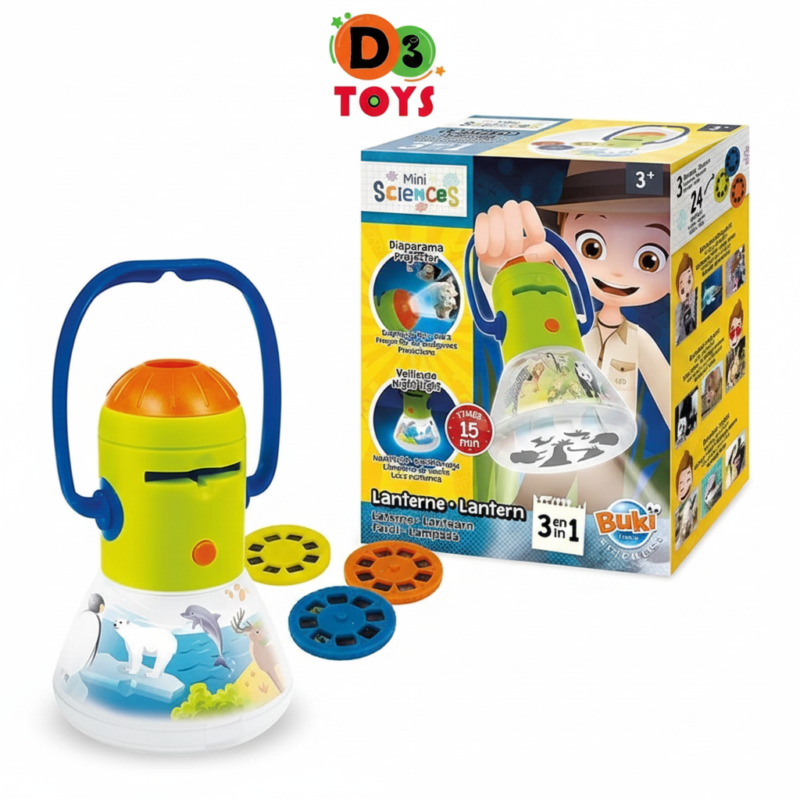 Lanterne 3-en-1 Mini Sciences – Buki France