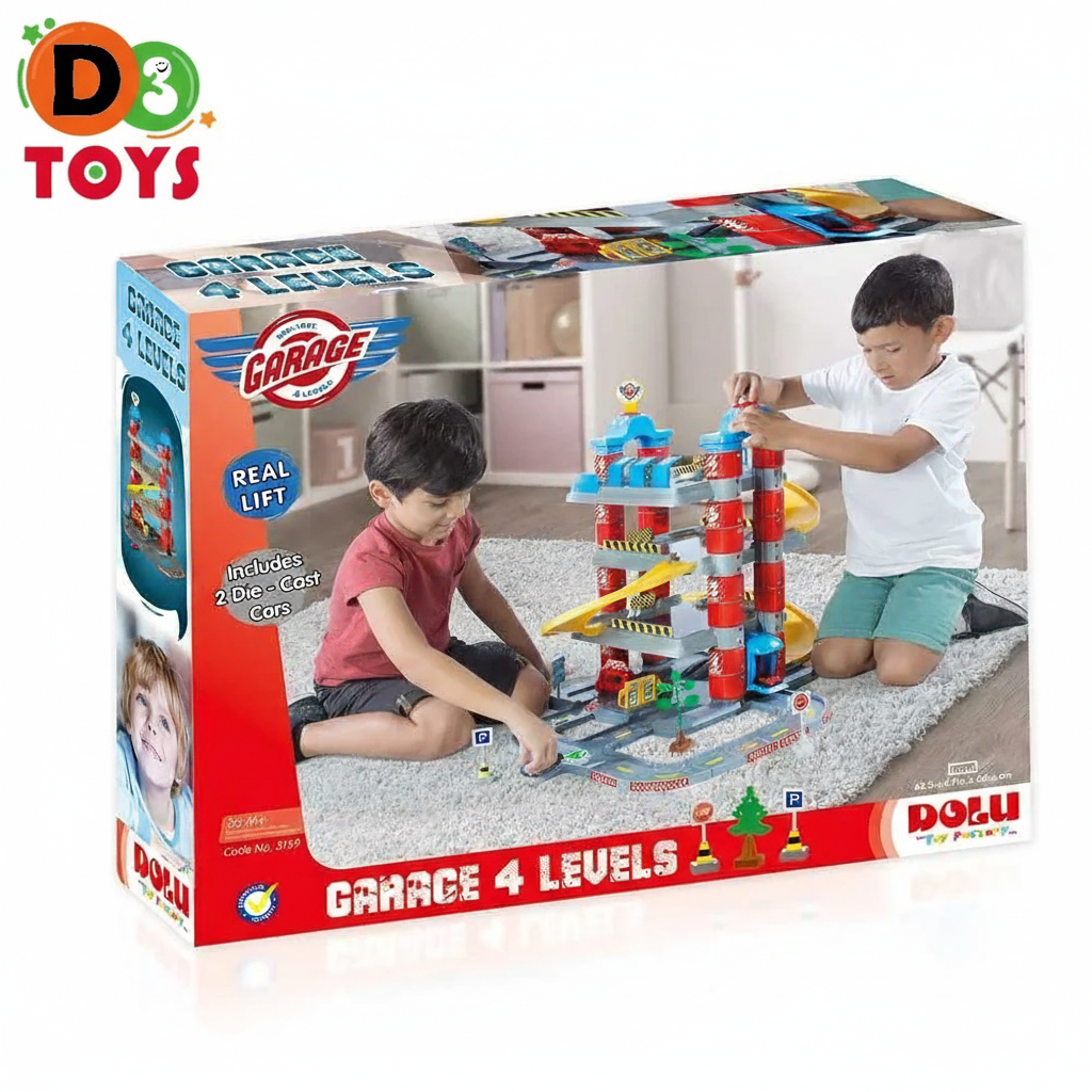 Garage Parking 4 Niveaux avec Ascenseur – Dolu