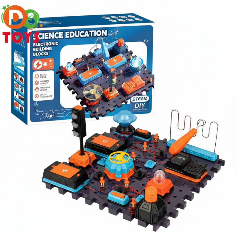 Jeu Éducatif Électronique STEAM – Blocs de Construction Scientifiques DIY