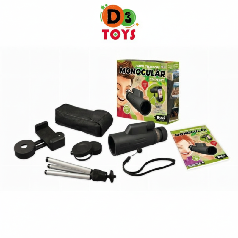 Monoculaire Expert 12x50 – Télescope de Voyage Buki