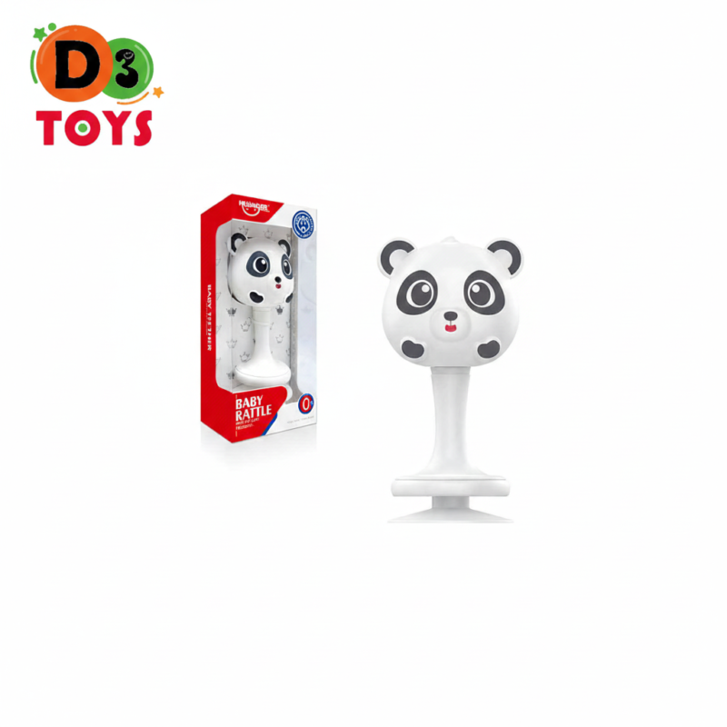 Lot de Hochets Bébé Animaux – Jouets d’Éveil Sensoriel