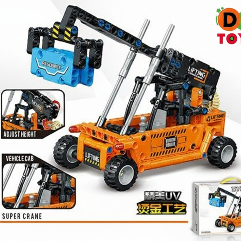 Camion Grue de Construction à Monter – Blocs Techniques Enfant