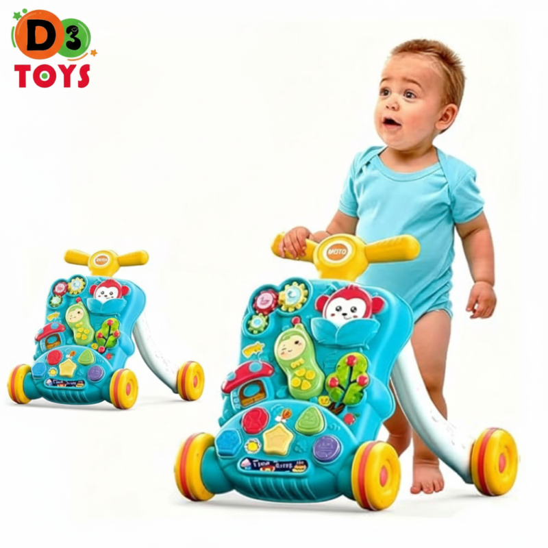 Trotteur Bébé Puzzle Interactif Musical 18 Mois+