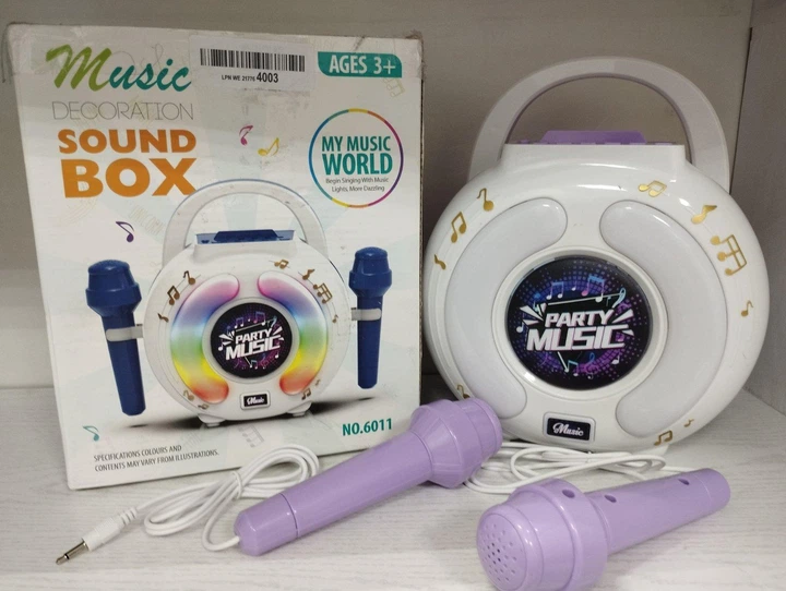 Karaoké Enfant Party Music avec 2 Micros & Lumières LED – Image 4