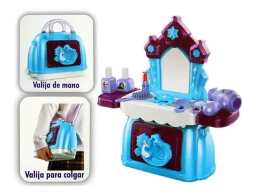 Coiffeuse Enfant Thème Glace – Set Beauté avec Accessoires – Image 3
