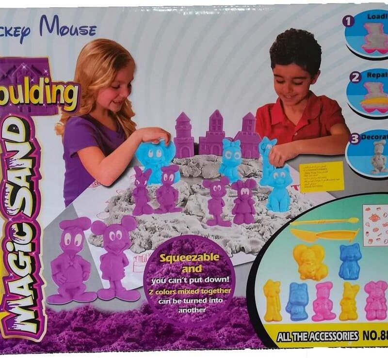 Kit Sable Magique Moulable – Thème Mickey