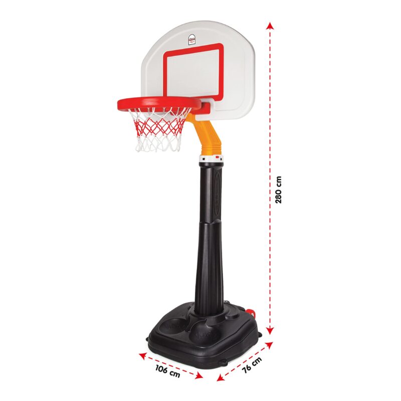 Panier de Basket Enfant Réglable – Support Stable Intérieur & Extérieur