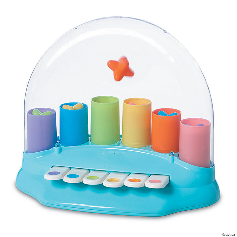 Pop-Up Piano Coloré – Jeu d’Éveil Musical et Formes