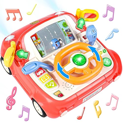 Tableau de Bord Voiture Interactive Musicale – Jouet d’Imitation Enfant – Image 3
