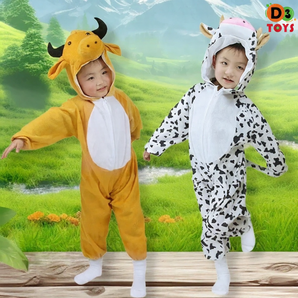 Déguisement Enfant Animaux Ferme – Vache & Taureau