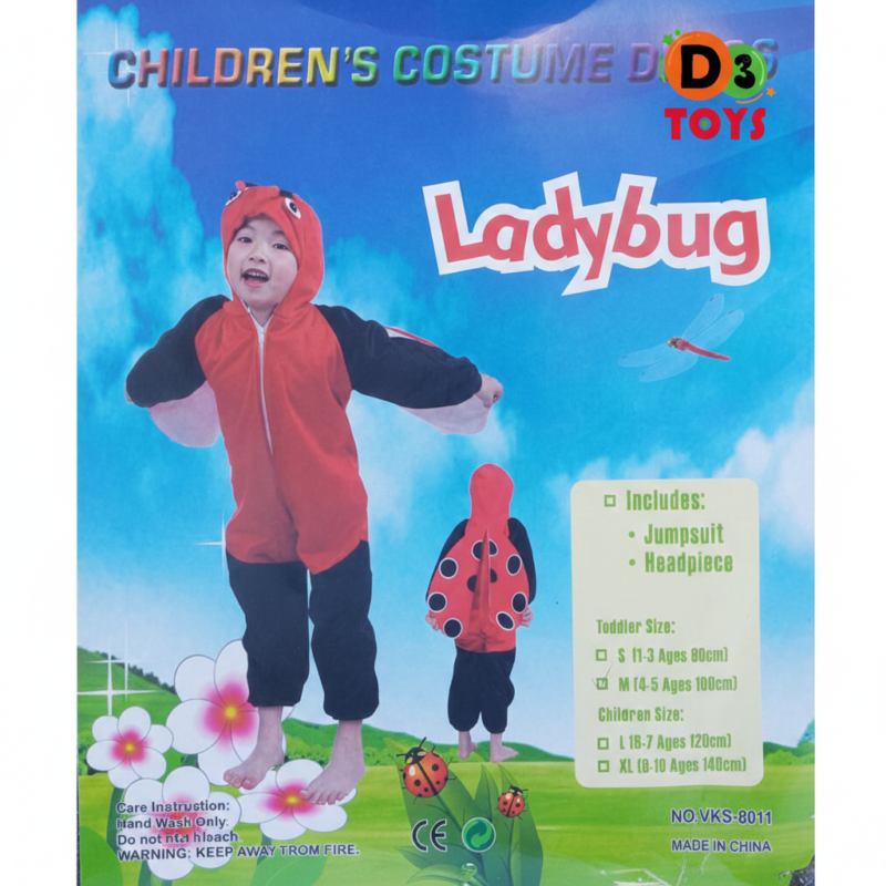Déguisement Coccinelle (Ladybug) Enfant