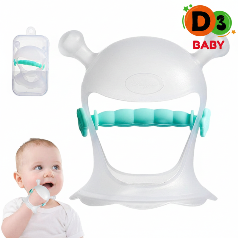 Gant de Dentition pour Bébé – Silicone Alimentaire