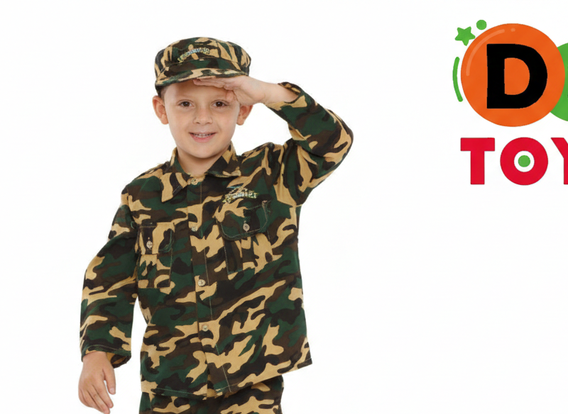 Déguisement Militaire Enfant – Costume Soldat Camouflage