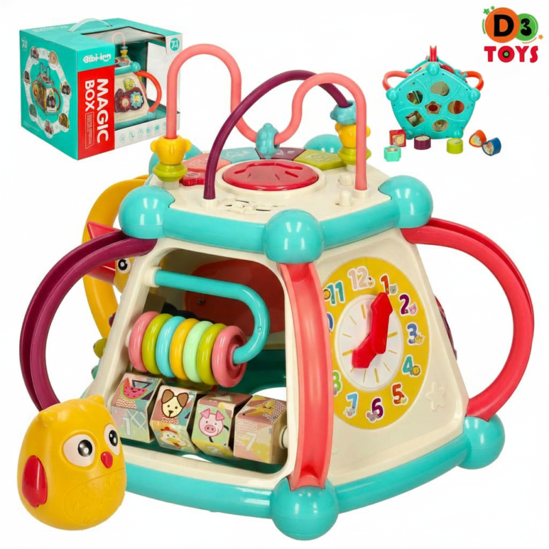 Cube d’Activités Éducatif Bébé – Magic Box Multifonctions