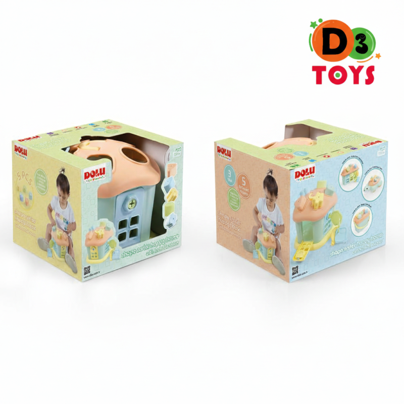 Maison Éducative à Formes – Shape Sorter Happy House