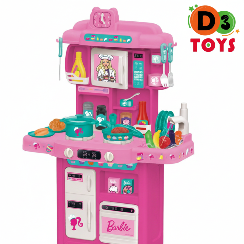 Cuisine Barbie – Cuisine Jouet Interactive pour Enfants