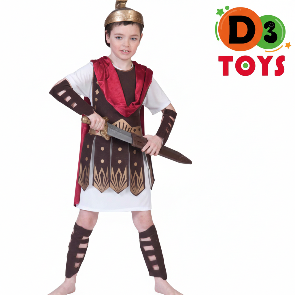 Déguisement Soldat Romain Garçon – Costume Guerrier Antique