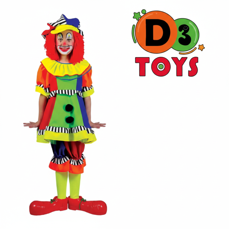 Déguisement Clown Coloré – Enfant