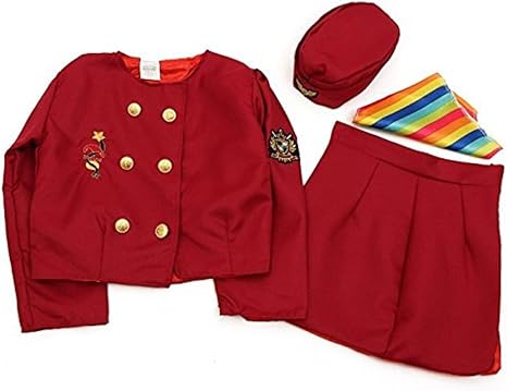 Déguisement Hôtesse de l’Air Enfant – Costume Stewardess Élégant – Image 5