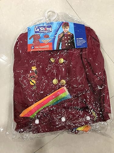 Déguisement Hôtesse de l’Air Enfant – Costume Stewardess Élégant – Image 2