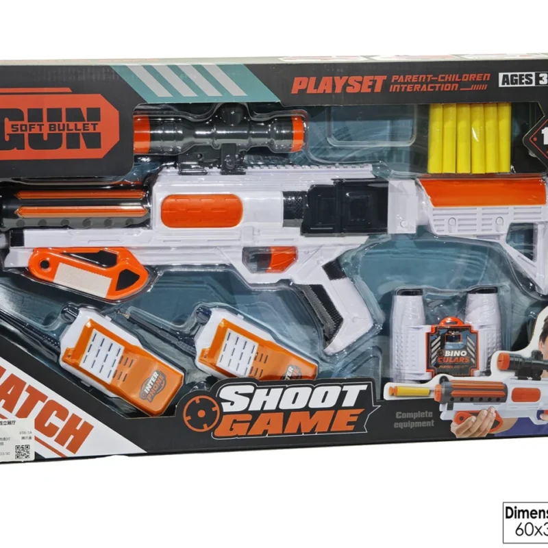 Pistolet Power Shot Blaster Enfant