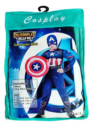 Déguisement Captain America Enfant – Image 2