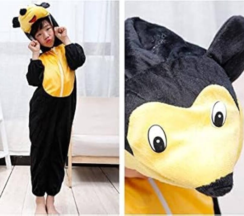 Déguisement Mickey Enfant – Costume Souris Cartoon Noir