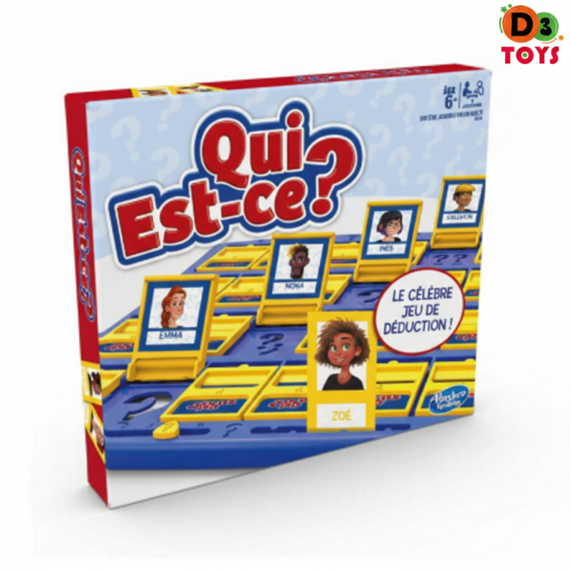 Jeu de Société Qui Est-ce ? – Le Célèbre Jeu de Déduction