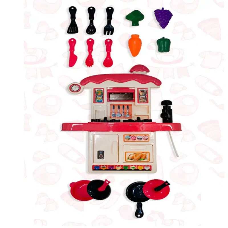 Cuisine Mini Chef Enfant – Set de Jeu DIY avec Accessoires
